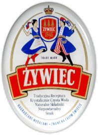 Naklejka wypukła Browar Żywiec